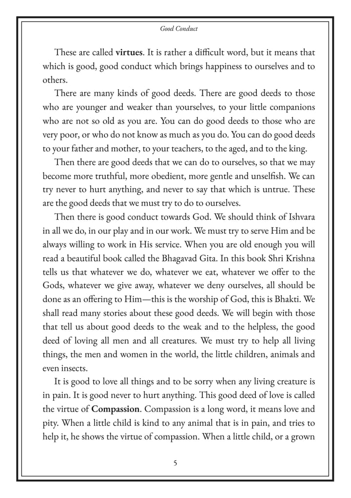 Stories for Young Children, illustrated edition, page 5 of the sample from Chapter I